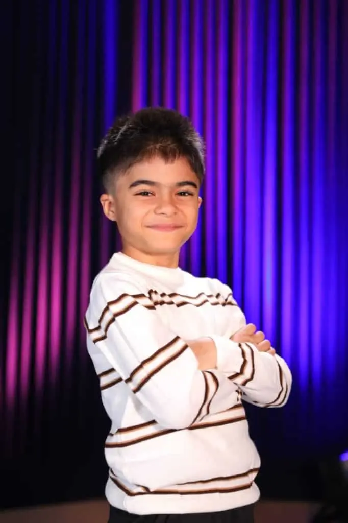 Jamal, an 8-year-old science enthusiast and English peer mentor, founder of CamalEnglish project.